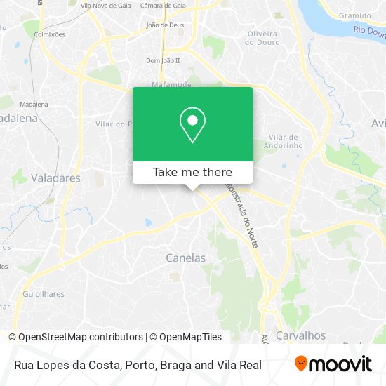 Rua Lopes da Costa map