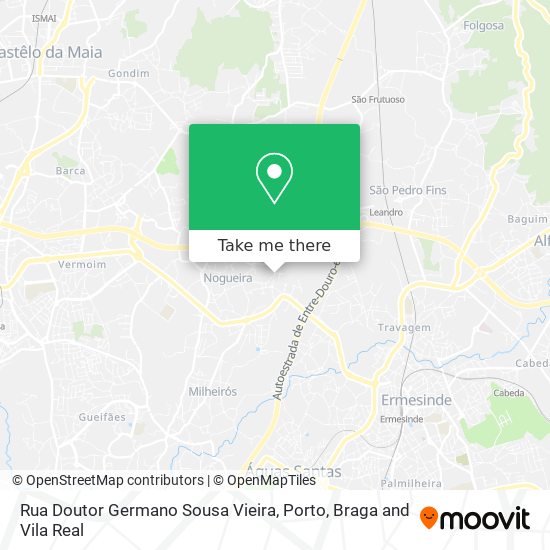 Rua Doutor Germano Sousa Vieira map