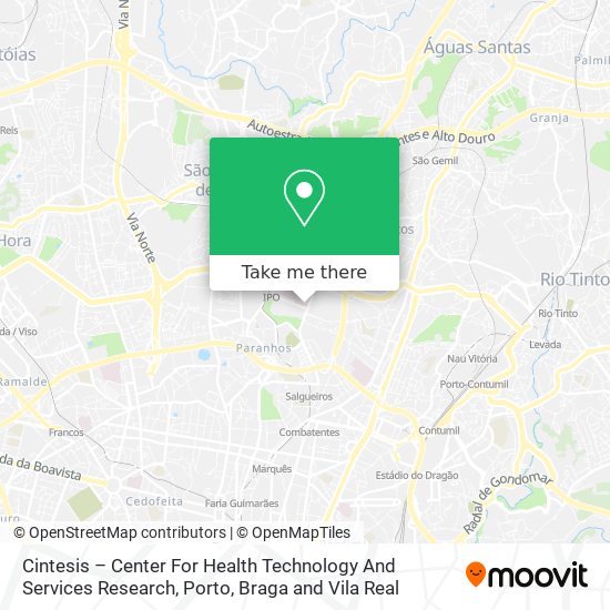 Cintesis – Center For Health Technology And Services Research map