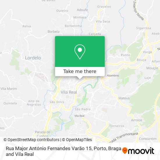 Rua Major António Fernandes Varão 15 map