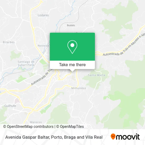 Avenida Gaspar Baltar map