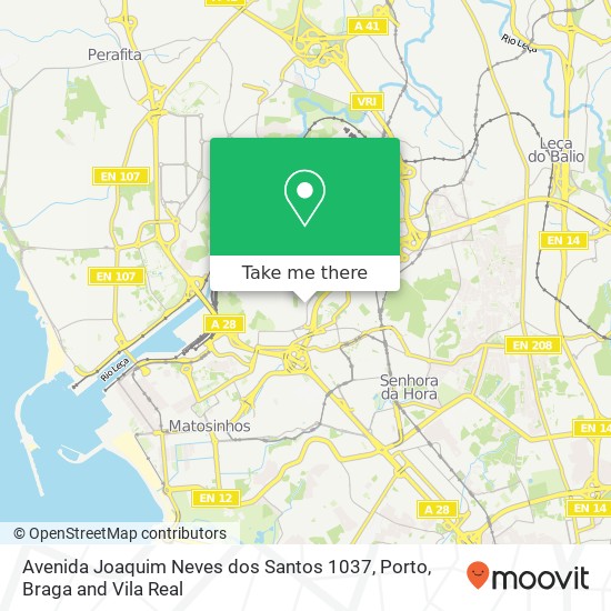 Avenida Joaquim Neves dos Santos 1037 map
