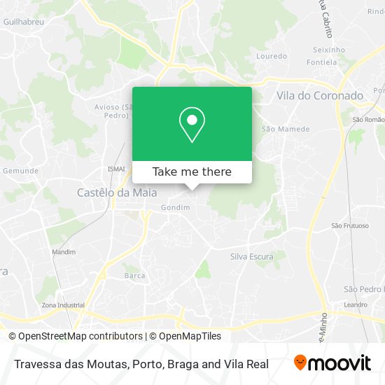 Travessa das Moutas map