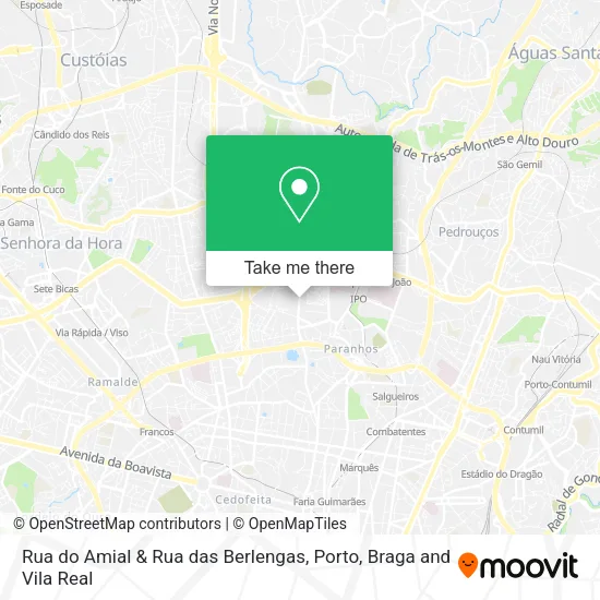 Rua do Amial & Rua das Berlengas map