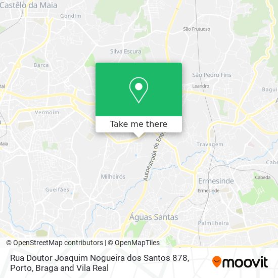 Rua Doutor Joaquim Nogueira dos Santos 878 map