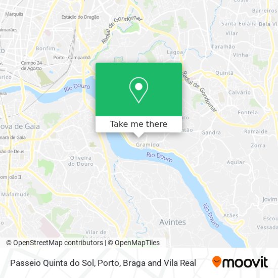 Passeio Quinta do Sol map