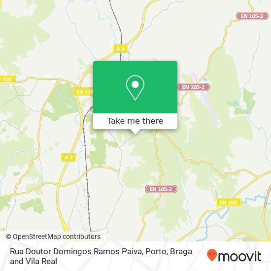 Rua Doutor Domingos Ramos Paiva map