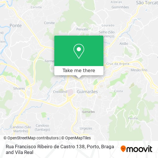 Rua Francisco Ribeiro de Castro 138 map