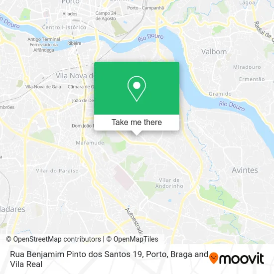 Rua Benjamim Pinto dos Santos 19 map