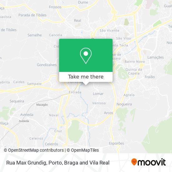 Rua Max Grundig mapa