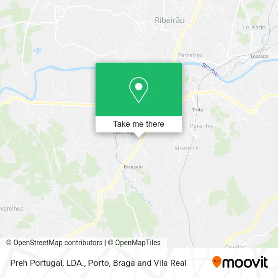 Preh Portugal, LDA. map