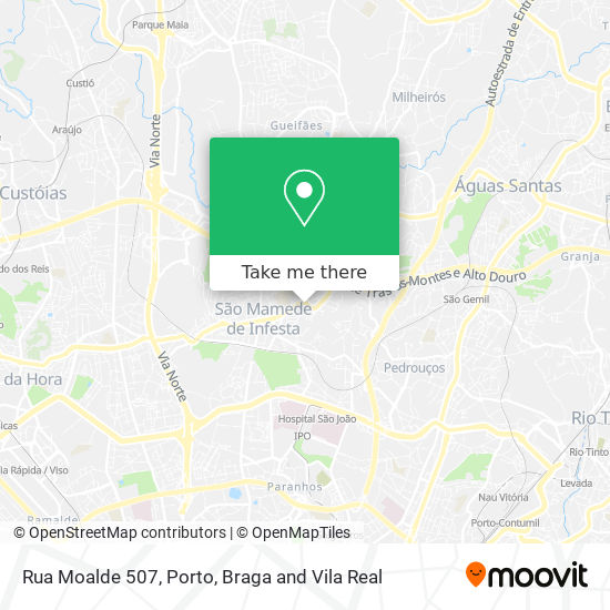 Rua Moalde 507 map