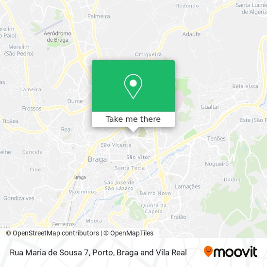 Rua Maria de Sousa 7 mapa