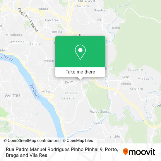 Rua Padre Manuel Rodrigues Pinho Pinhal 9 map