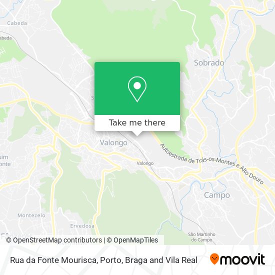 Rua da Fonte Mourisca map