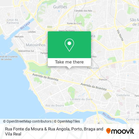 Rua Fonte da Moura & Rua Angola map