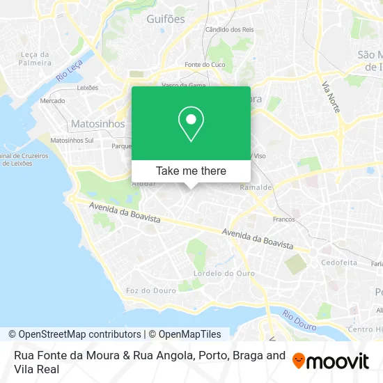 Rua Fonte da Moura & Rua Angola map