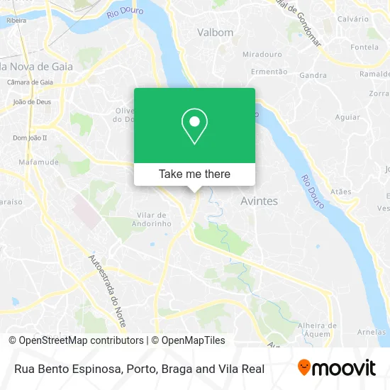 Rua Bento Espinosa map