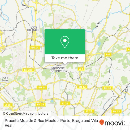 Praceta Moalde & Rua Moalde map