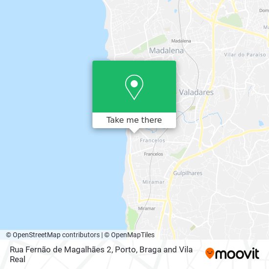 Rua Fernão de Magalhães 2 map