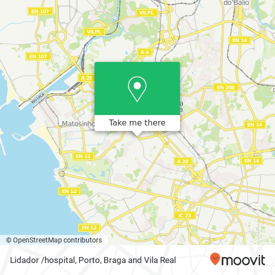Lidador /hospital map