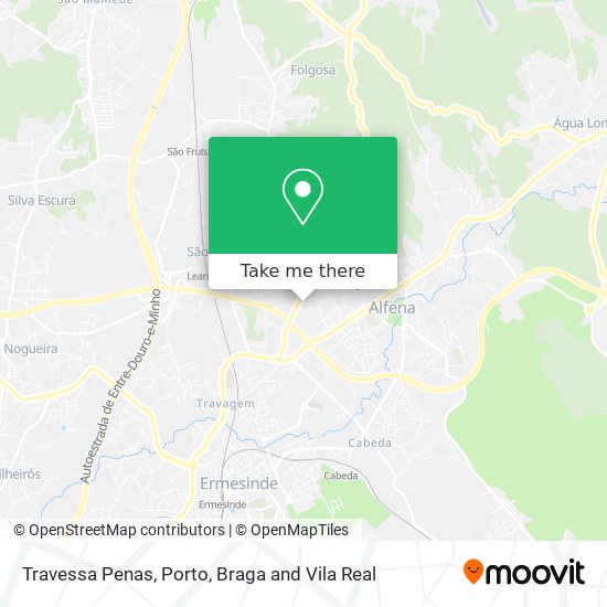 Travessa Penas map