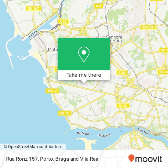 Rua Roriz 157 map