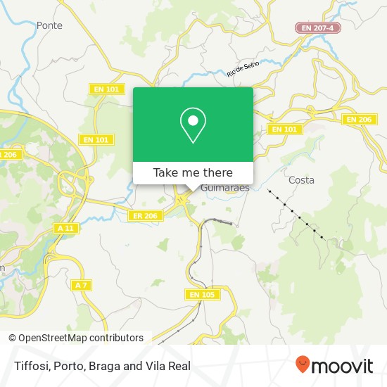 Tiffosi map