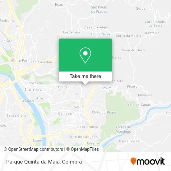 Parque Quinta da Maia map