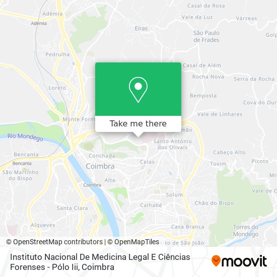Instituto Nacional De Medicina Legal E Ciências Forenses - Pólo Iii mapa