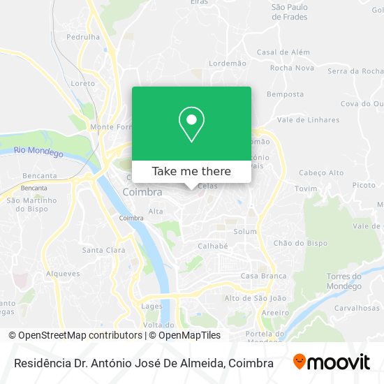 Residência Dr. António José De Almeida map