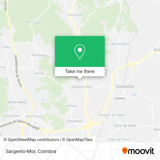 Sargento-Mor map
