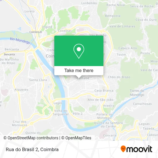 Rua do Brasil 2 map