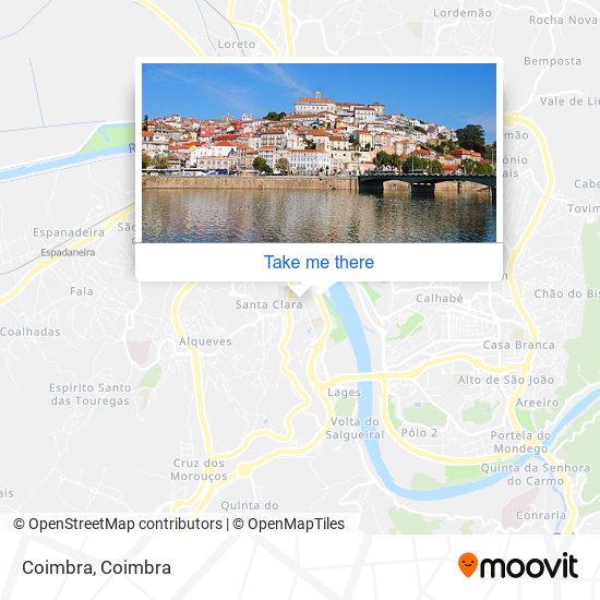 Coimbra map