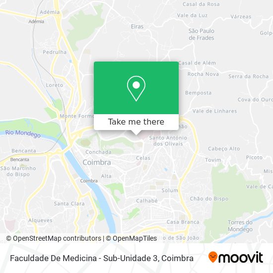 Faculdade De Medicina - Sub-Unidade 3 map