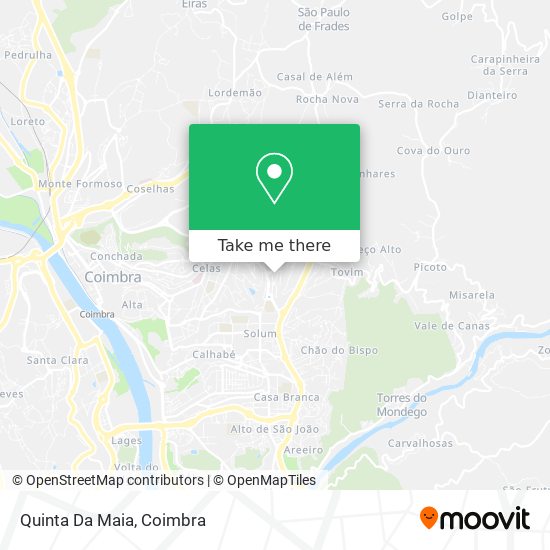 Quinta Da Maia map