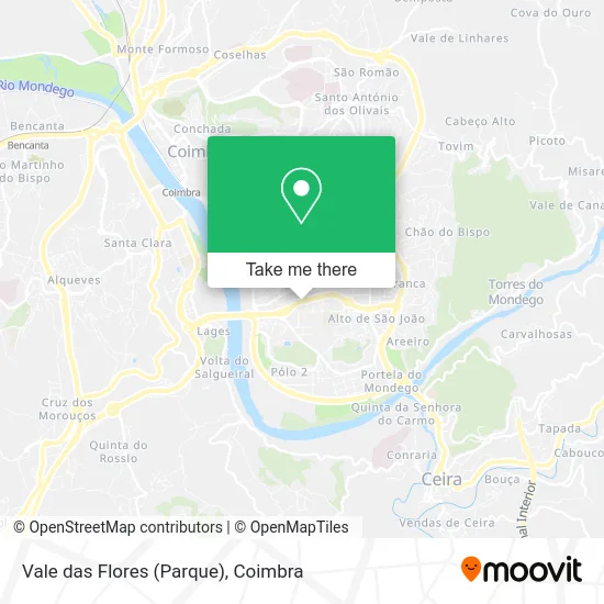 Vale das Flores (Parque) map