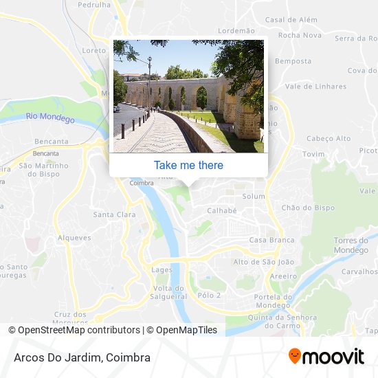 Arcos Do Jardim map