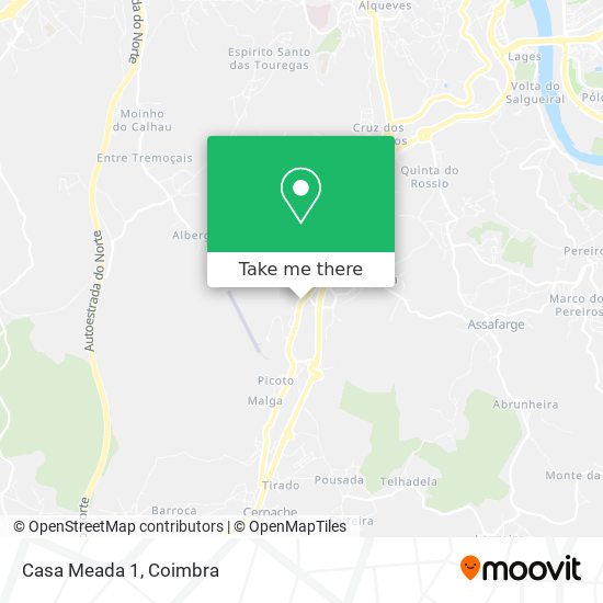 Casa Meada 1 map