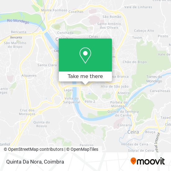 Quinta Da Nora map