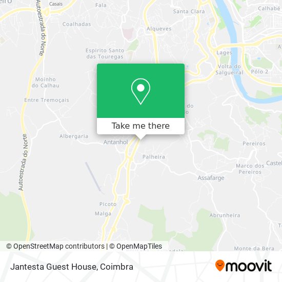 Jantesta Guest House map