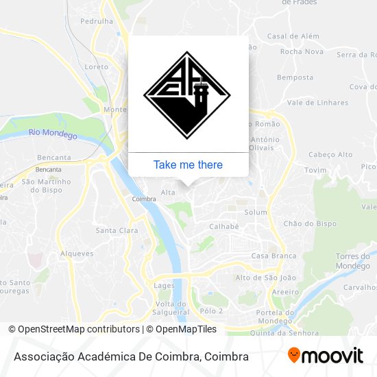 Associação Académica De Coimbra map
