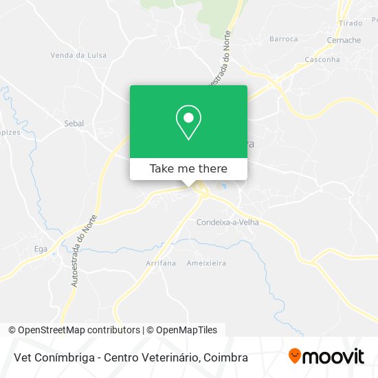 Vet Conímbriga - Centro Veterinário map