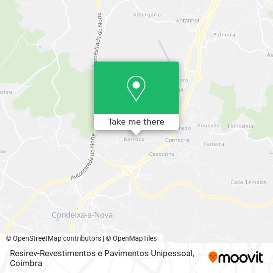 Resirev-Revestimentos e Pavimentos Unipessoal map