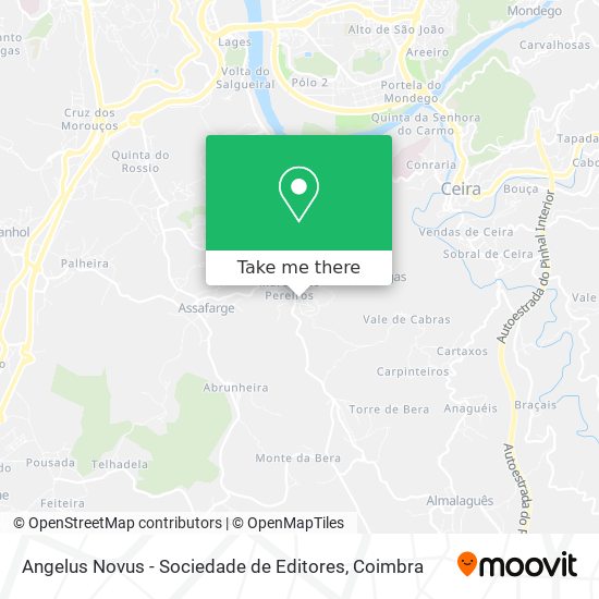 Angelus Novus - Sociedade de Editores map