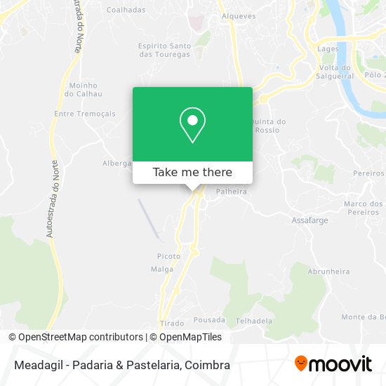 Meadagil - Padaria & Pastelaria map