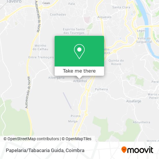 Papelaria/Tabacaria Guida map