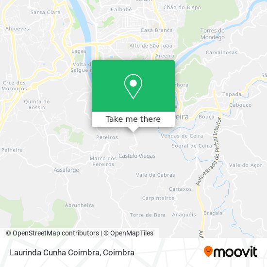 Laurinda Cunha Coimbra map