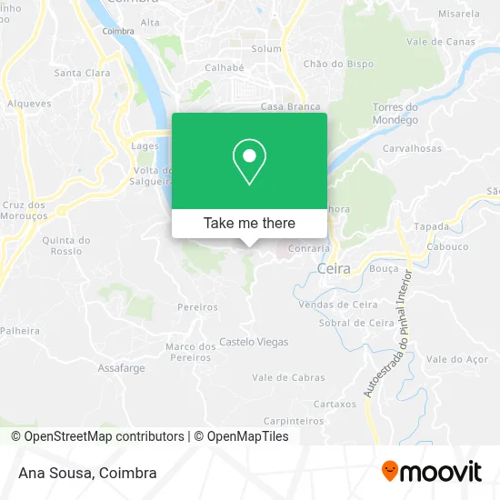 Ana Sousa map