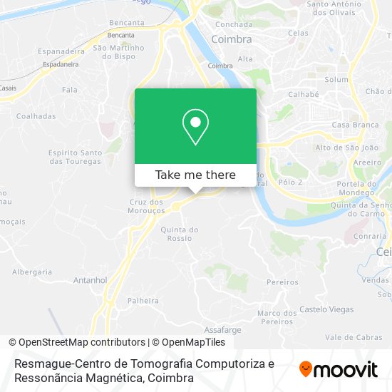 Resmague-Centro de Tomografia Computoriza e Ressonãncia Magnética map